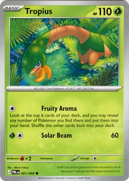 2026 Tropius #1 Pitch Black