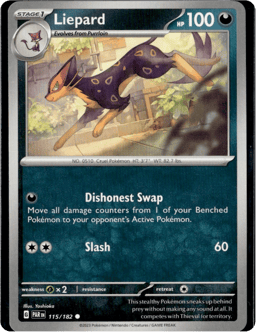 2023 Liepard #115 Paradox Rift