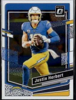 2023 Justin Herbert #104 Donruss Optic