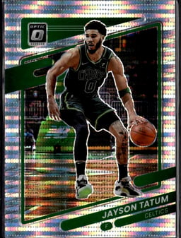 2021 Jayson Tatum #25 Donruss Optic