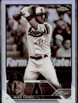 2023 Mike Trout #27 Topps Chrome