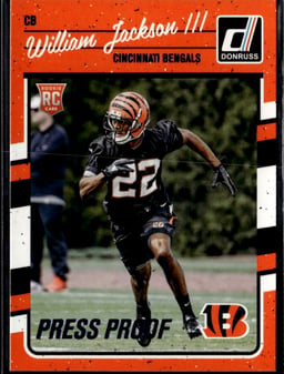 2016 William Jackson III #348 Donruss