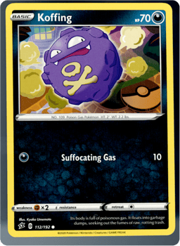 2020 Koffing #112 Rebel Clash