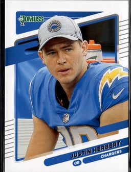 2021 Justin Herbert #70 Donruss