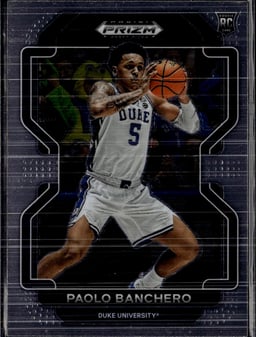 2022 Paolo Banchero #52 Prizm Draft Picks
