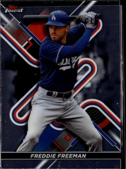 2022 Freddie Freeman #34 Topps Finest