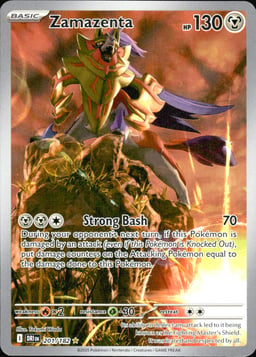 2025 Zamazenta #201 Destined Rivals