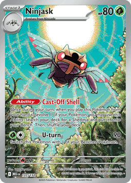 2025 Ninjask #137 Mega Evolution