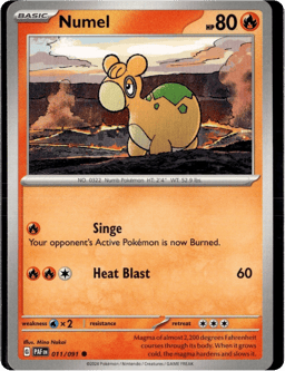 2024 Numel #11 Paldean Fates