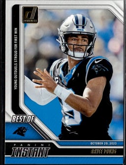 2024 Bryce Young #18 Donruss Instant