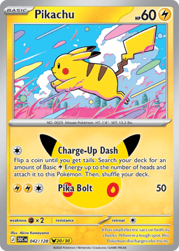 2026 Pikachu #42 30th Celebration
