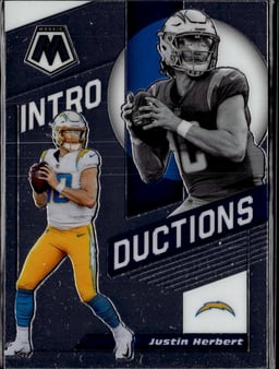 2020 Justin Herbert #13 Mosaic Introductions