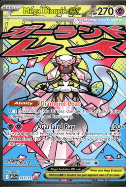 2026 Mega Diancie ex #267 Ascended Heroes