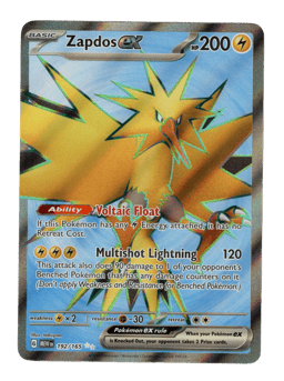 2023 Zapdos ex #192 151