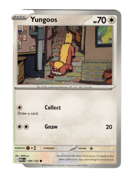 2025 Yungoos #109 Mega Evolution