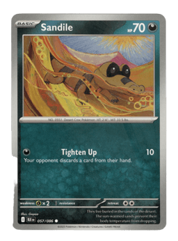 2025 Sandile #57 Black Bolt