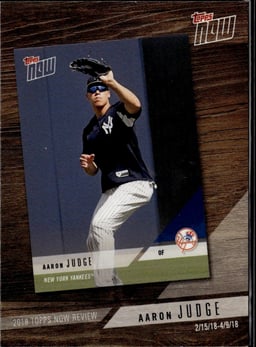 2018 Aaron Judge #1 Topps