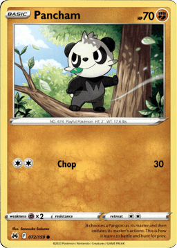 2023 Pancham #72 Crown Zenith