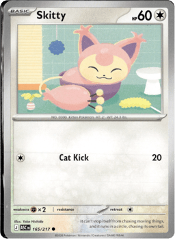 2026 Skitty #165 Ascended Heroes