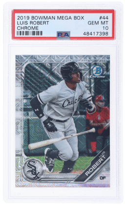2019 Bowman Chrome Mega Box Luis Robert #BCP44 PSA 10