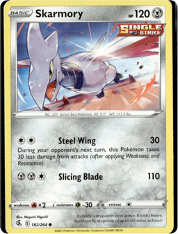 2021 Skarmory #182 Fusion Strike
