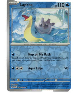 2023 Lapras #131 151