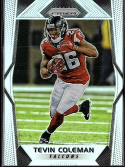 2017 Tevin Coleman #58 Prizm