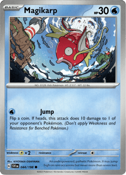 2023 Magikarp #44 Scarlet & Violet