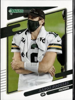 2021 Aaron Rodgers #155 Donruss