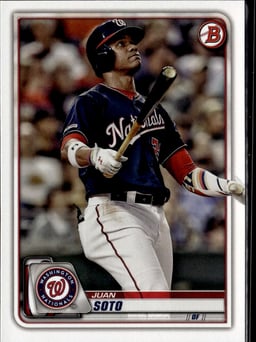 2020 Juan Soto #10 Bowman