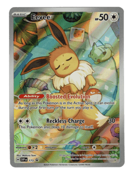 2023 Eevee #173 Scarlet & Violet Black Star Promos
