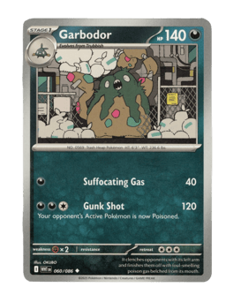 2025 Garbodor #60 White Flare