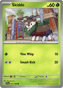 2023 Skiddo #11 Scarlet & Violet