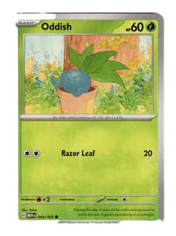 2023 Oddish #43 151
