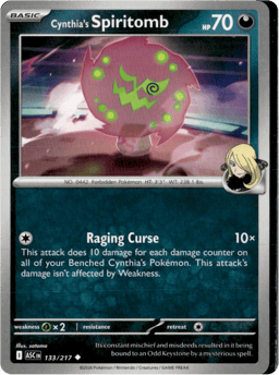2026 Cynthia's Spiritomb #133 Ascended Heroes