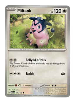 2025 Miltank #106 Mega Evolution
