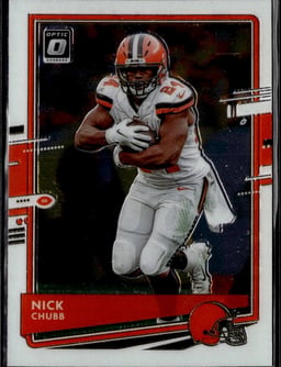 2020 Nick Chubb #27 Donruss Optic