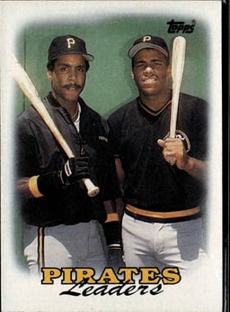 1988 Barry Bonds #231 1987 Team Leaders