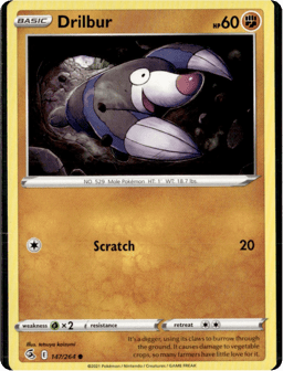 2021 Drilbur #147 Fusion Strike