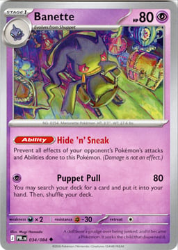 2026 Banette #34 Pitch Black