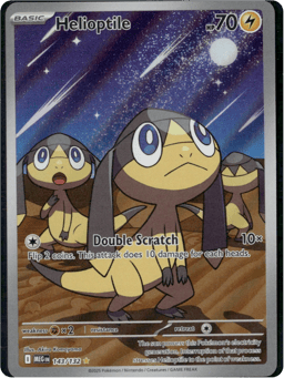 2025 Helioptile #143 Mega Evolution