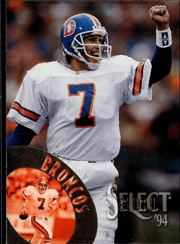 1994 John Elway #10 Select