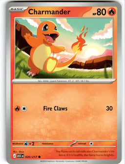 2026 Charmander #20 Ascended Heroes