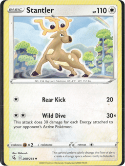 2021 Stantler #208 Fusion Strike