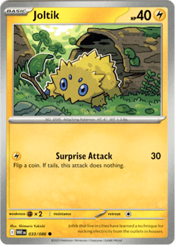 2025 Joltik #33 White Flare
