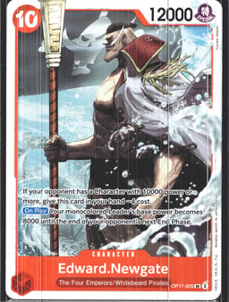 2026 Edward.Newgate (foil) #5 The World's Strongest Warriors