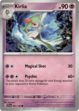 2023 Kirlia #85 Scarlet & Violet