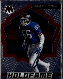 2022 Lawrence Taylor #HF-8 Mosaic Holofame