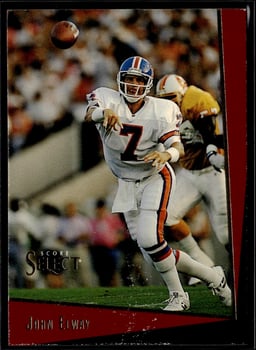 1993 John Elway #34 Score Select