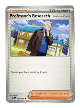 2025 Professor's Research #124 Prismatic Evolutions